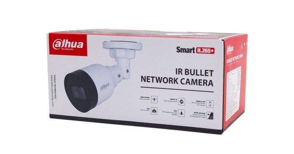 DAHUA IP BULLET 2MP HFW1230SPAS4 3 6MM WITH AUDIO ENHANCED